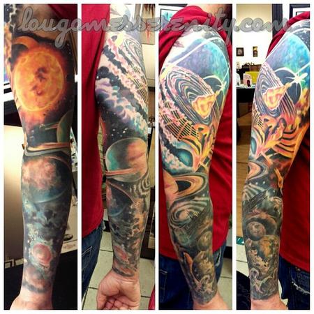 Tattoos - Space sleeve - 131543